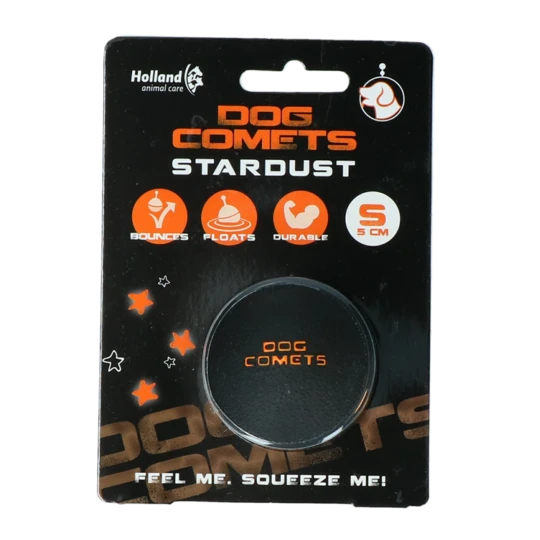 dog-comets-ball-stardust-schwrtz-oranje-klein