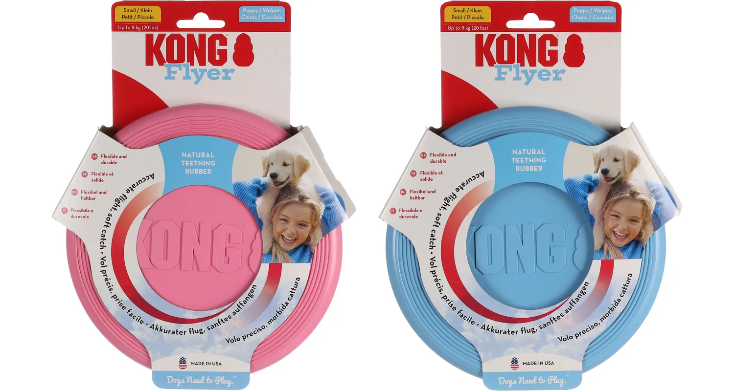 Kong® Spielzeug Flyer blau